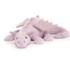 JELLYCAT HUGE LAVENDER DRAGON