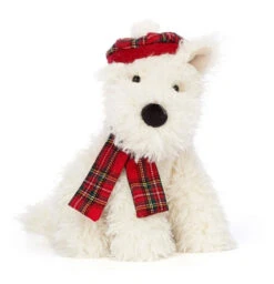 JELLYCAT WINTER WARMER MUNRO SCOTTIE DOG