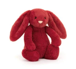 JELLYCAT LITTLE BASHFUL CRANBERRY BUNNY