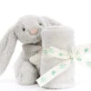 JELLYCAT BASHFUL SILVER BUNNY SOOTHER