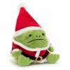 JELLYCAT SANTA RICKY RAIN FROG -Robinson alnwick 65116BE1 6891 4269 A154 848A590BEC49