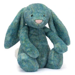 JELLYCAT BASHFUL LUXE BUNNY AZURE HUGE