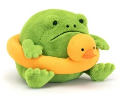 JELLYCAT RICKY RAIN FROG WITH RUBBER RING -Robinson alnwick 737B4635 8207 47A3 A803 E449DA348683