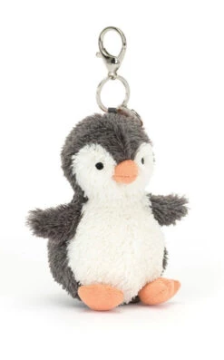 JELLYCAT PEANUT PENGUIN BAG CHARM