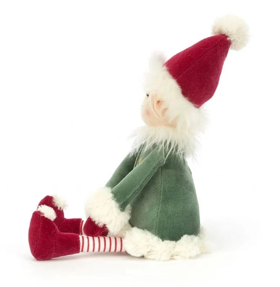 JELLYCAT LEFFY ELF MEDIUM 4 JELLYCAT LEFFY ELF MEDIUM - Image 2