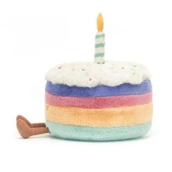 JELLYCAT LARGE RAINBOW BIRTHDAY CAKE