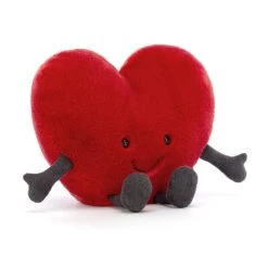 JELLYCAT AMUSEABLE RED HEART LARGE
