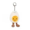 JELLYCAT AMUSEABLE HAPPY BOILED EGG BAG CHARM 1 JELLYCAT AMUSEABLE HAPPY BOILED EGG BAG CHARM -Robinson alnwick A4BEBC