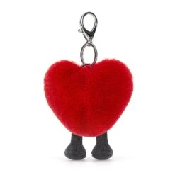 JELLYCAT AMUSEABLE RED HEART BAG CHARM -Robinson alnwick AH4BC 3