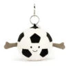 JELLYCAT AMUSEABLES SPORTS FOOTBALL BAG CHARM -Robinson alnwick AS4UKFBC 4