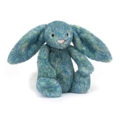 JELLYCAT BASHFUL LUXE BUNNY AZURE MEDIUM
