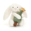 JELLYCAT BASHFUL BUNNY WITH CHRISTMAS TREE -Robinson alnwick BB6CT 08572