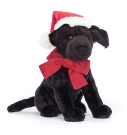 JELLYCAT WINTER WARMER PIPPA BLACK LABRADOR