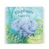 JELLYCAT ELEPHANTS CAN'T FLY BOOK -Robinson alnwick BK4ECF