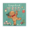 JELLYCAT GINGERBREAD FRED BOOK -Robinson alnwick BK4GBF 50505