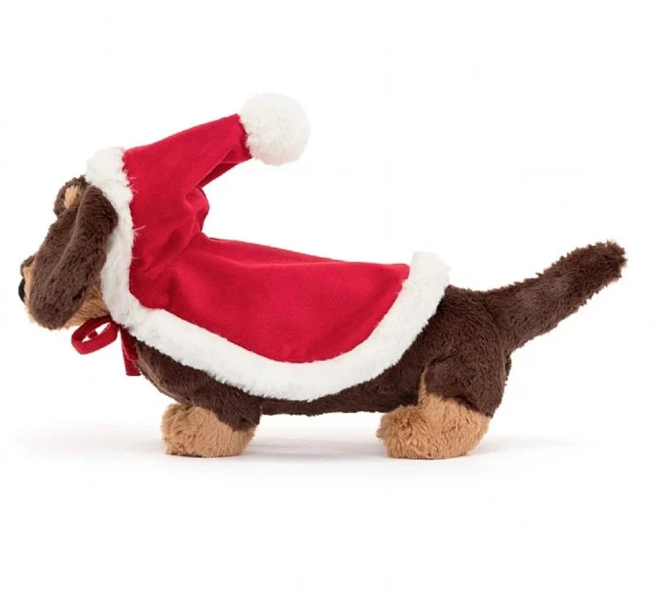 JELLYCAT WINTER WARMER OTTO SAUSAGE DOG 4 JELLYCAT WINTER WARMER OTTO SAUSAGE DOG - Image 2