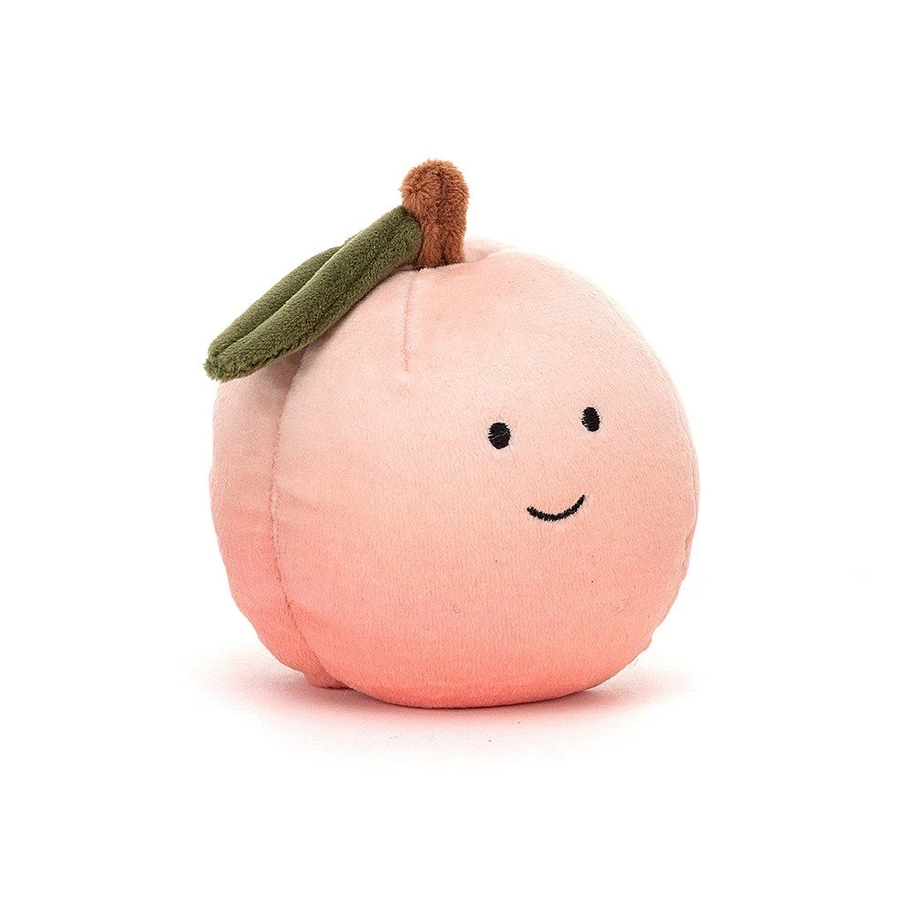 JELLYCAT FABULOUS FRUIT PEACH 3 JELLYCAT FABULOUS FRUIT PEACH