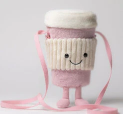 JELLYCAT AMUSEABLE PINK COFFEE TO GO BAG -Robinson alnwick FullSizeRender 40900289 7bd1 4bff a25b a72d5cdd7ac4