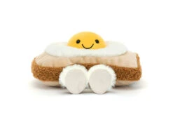 JELLYCAT AMUSEABLES EGGLANTINE EGG ON TOAST