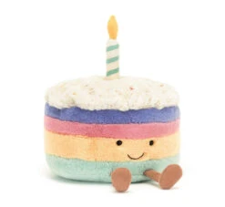 JELLYCAT AMUSEABLE RAINBOW BIRTHDAY CAKE