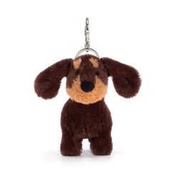 JELLYCAT OTTO SAUSAGE DOG BAG CHARM 7 JELLYCAT OTTO SAUSAGE DOG BAG CHARM -Robinson alnwick IMG 1321