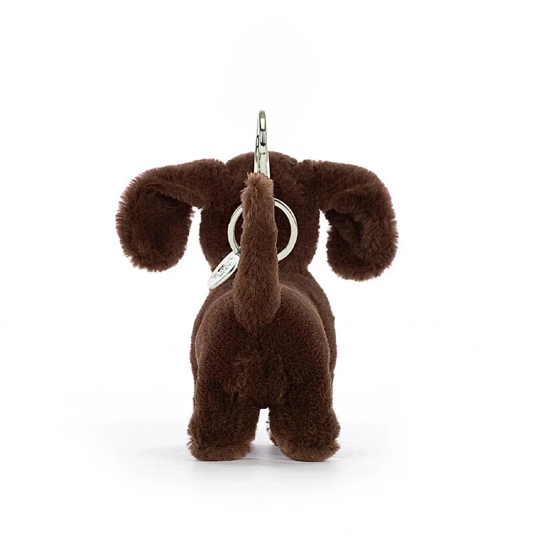 JELLYCAT OTTO SAUSAGE DOG BAG CHARM 6 JELLYCAT OTTO SAUSAGE DOG BAG CHARM - Image 4