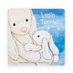 JELLYCAT LAPIN TIMIDE VEUT GRANDIR LIVRE (WHEN I AM BIG