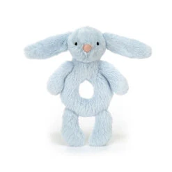 JELLYCAT BASHFUL BLUE BUNNY RING RATTLE -Robinson alnwick IMG 4685