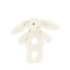 JELLYCAT CREAM BUNNY RING RATTLE