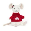 JELLYCAT MERRY MOUSE JUMPER 1 JELLYCAT MERRY MOUSE JUMPER -Robinson alnwick MER3J