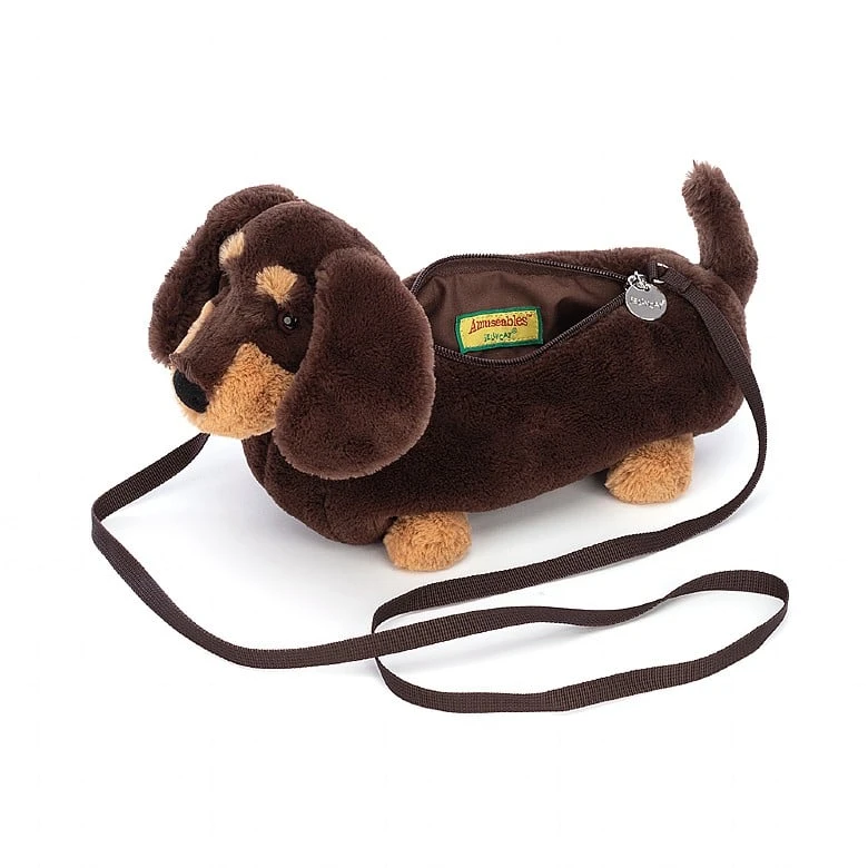 JELLYCAT OTTO SAUSAGE DOG BAG 3 JELLYCAT OTTO SAUSAGE DOG BAG