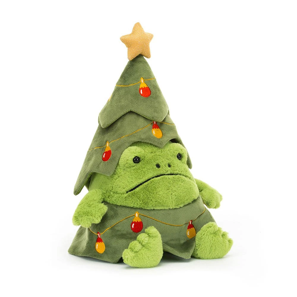 JELLYCAT CHRISTMAS TREE RICKY RAIN FROG 3 JELLYCAT CHRISTMAS TREE RICKY RAIN FROG