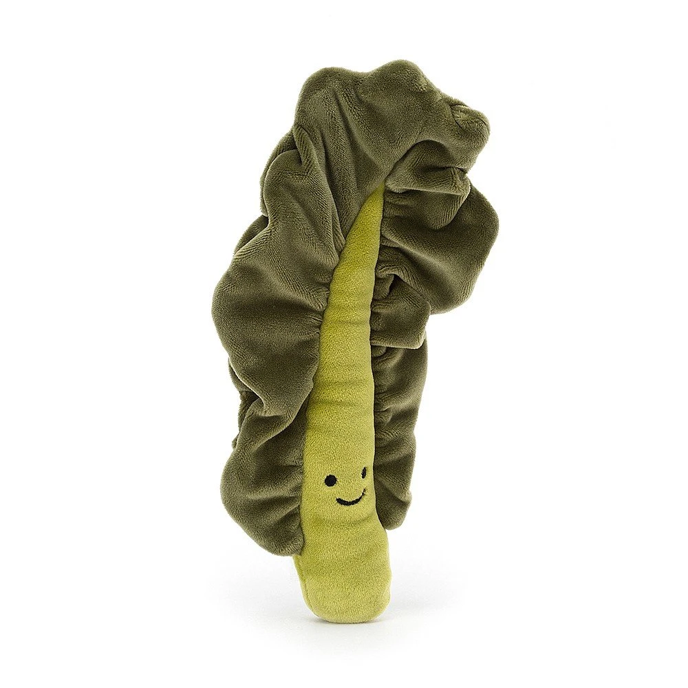 JELLYCAT VIVACIOUS VEGETABLE KALE LEAF 3 JELLYCAT VIVACIOUS VEGETABLE KALE LEAF