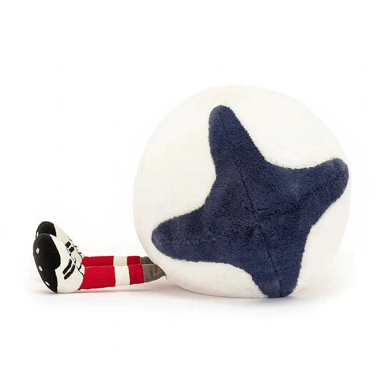 JELLYCAT AMUSEABLE SPORTS RUGBY BALL 5 JELLYCAT AMUSEABLE SPORTS RUGBY BALL - Image 3