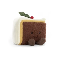 JELLYCAT AMUSEABLE SLICE OF CHRISTMAS CAKE