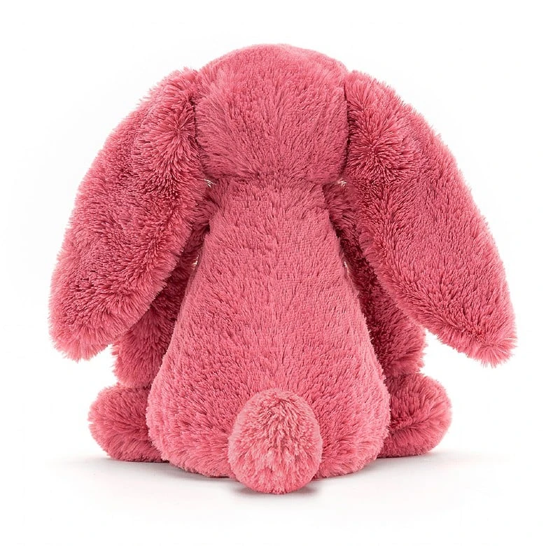 JELLYCAT BASHFUL CERISE MEDIUM BUNNY 5 JELLYCAT BASHFUL CERISE MEDIUM BUNNY - Image 3