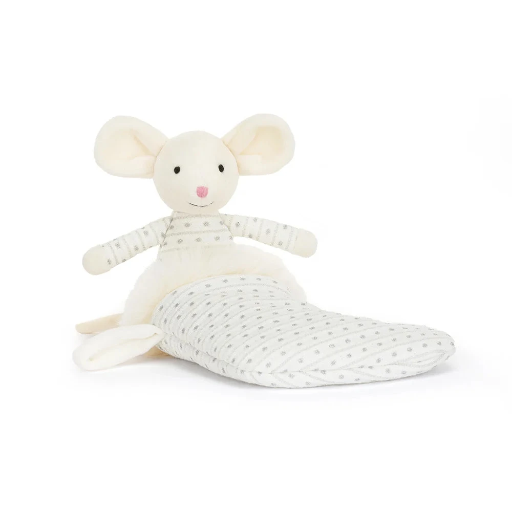 JELLYCAT SHIMMER STOCKING MOUSE 3 JELLYCAT SHIMMER STOCKING MOUSE