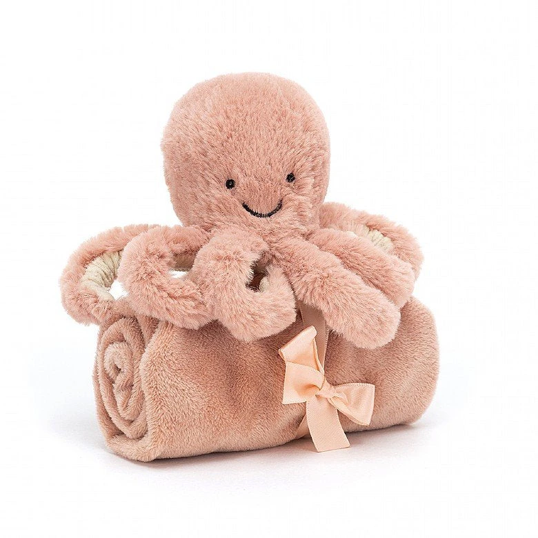 JELLYCAT ODELL OCTOPUS SOOTHER 3 JELLYCAT ODELL OCTOPUS SOOTHER